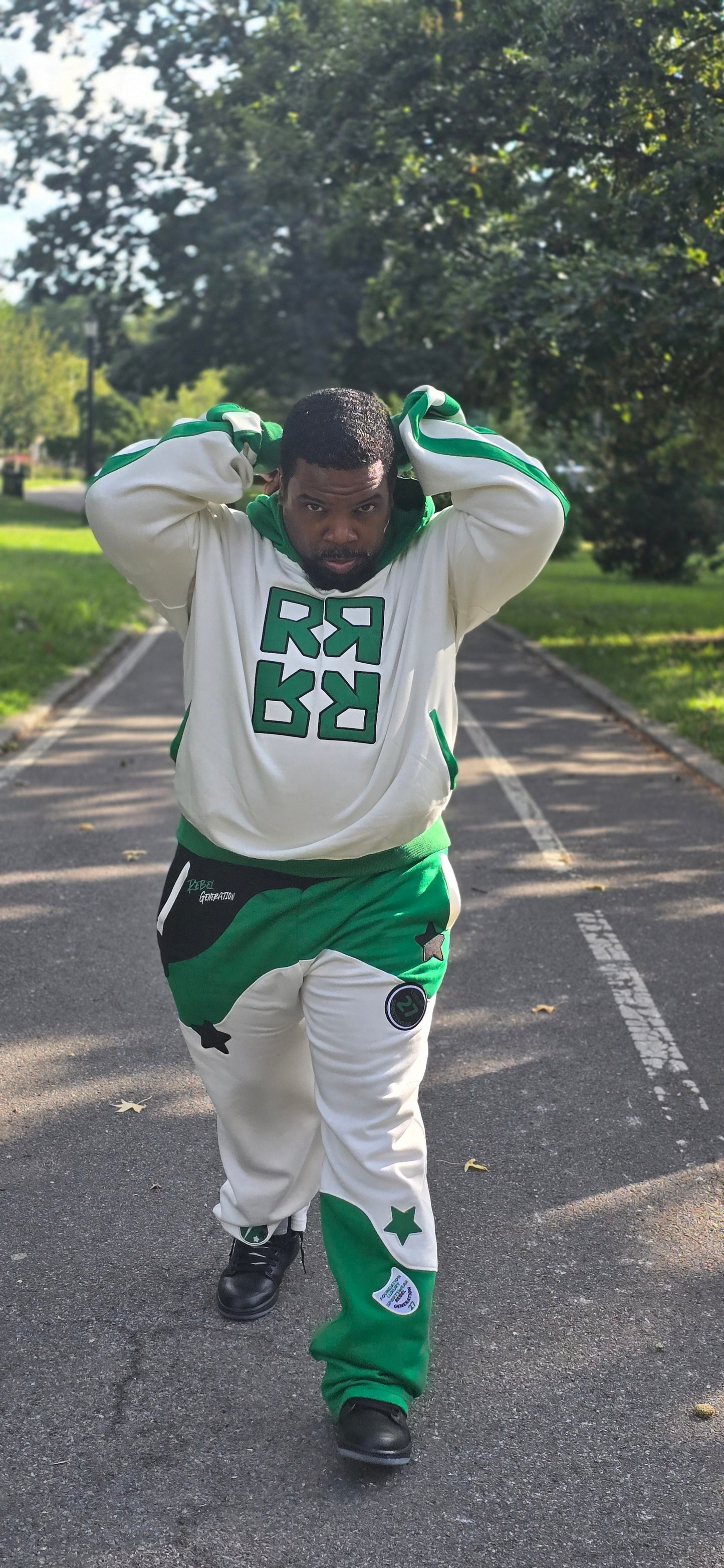 Rebel Generation Luxury Sweatsuits (Kelly Green)