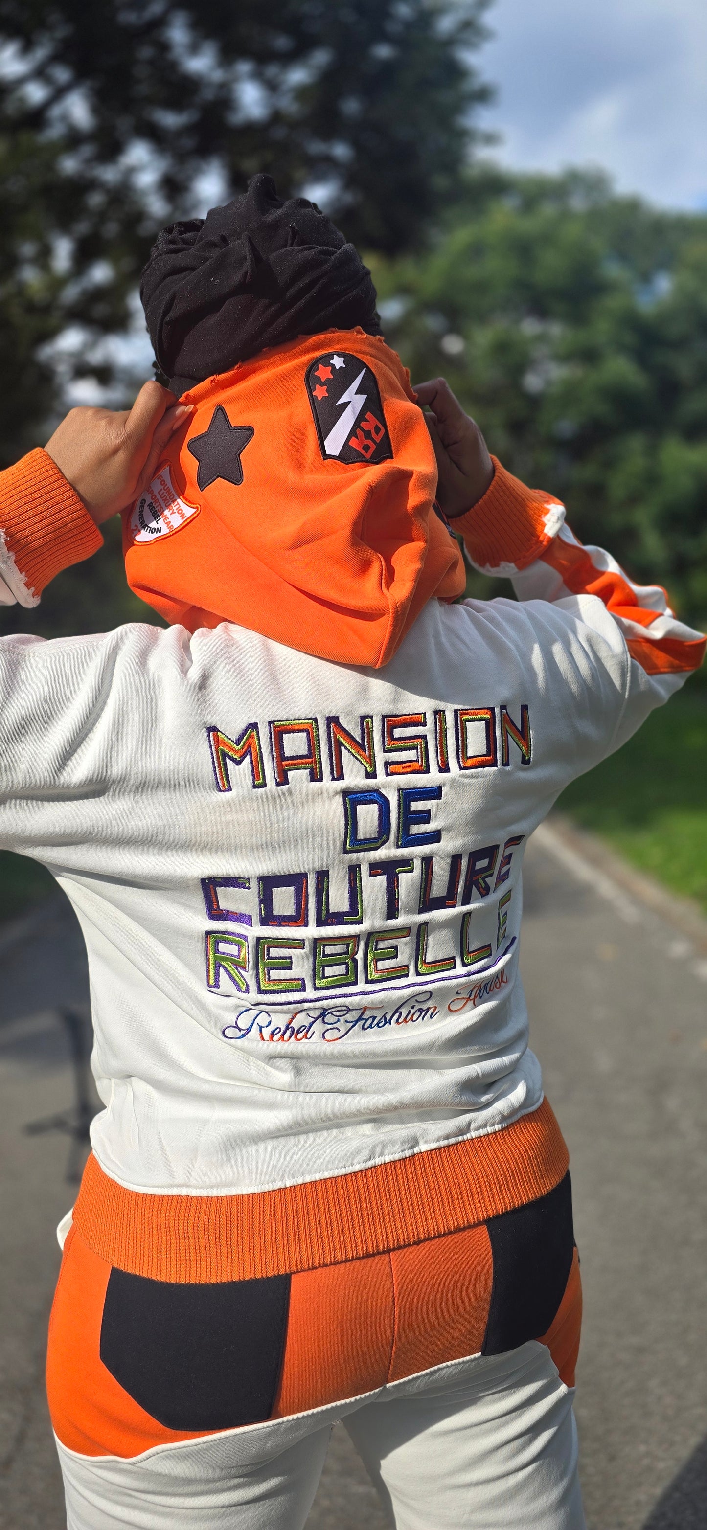 Rebel Generation Luxury Sweatsuits (Orange)